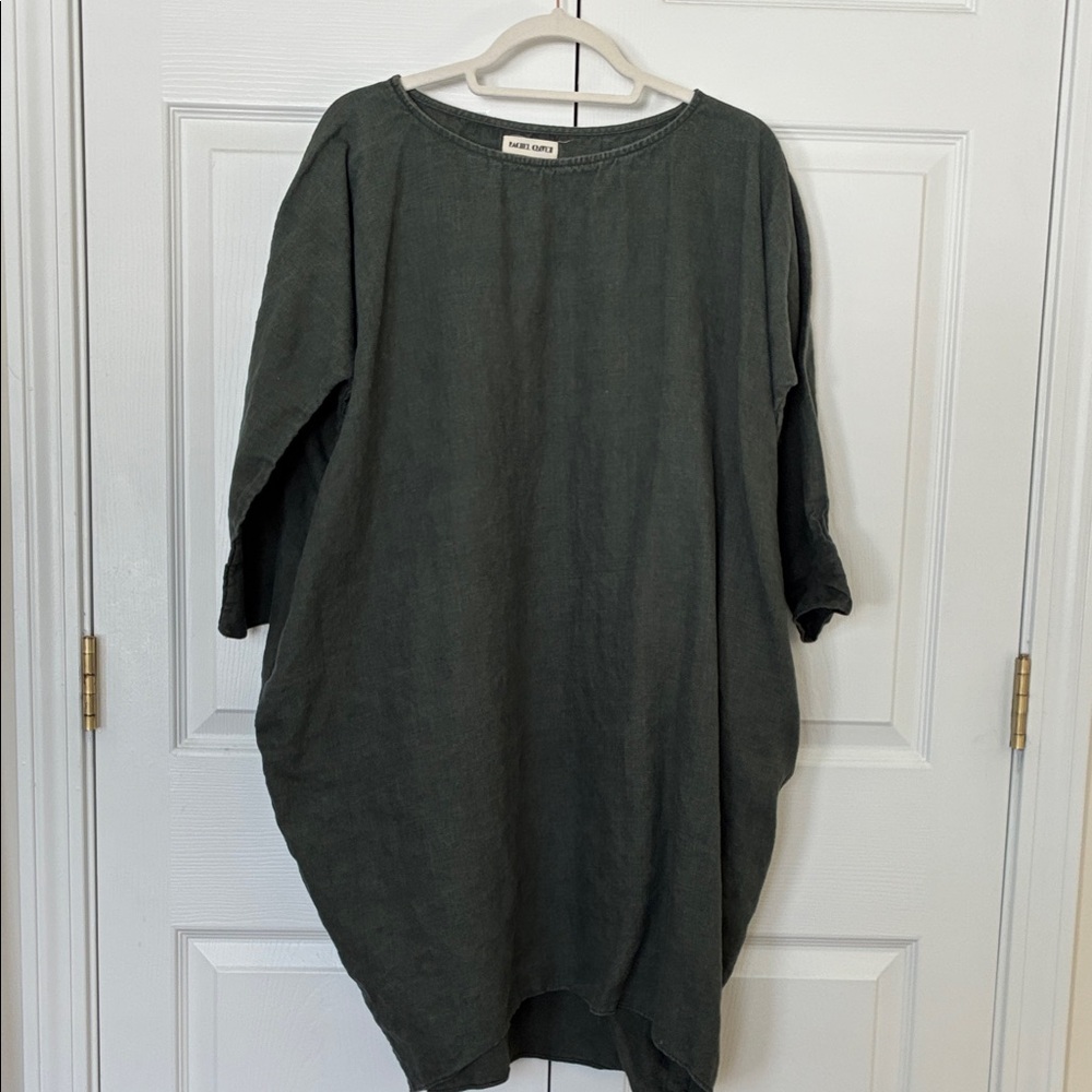 Rachel Craven Forest Green Cocoon Dress XS 0
